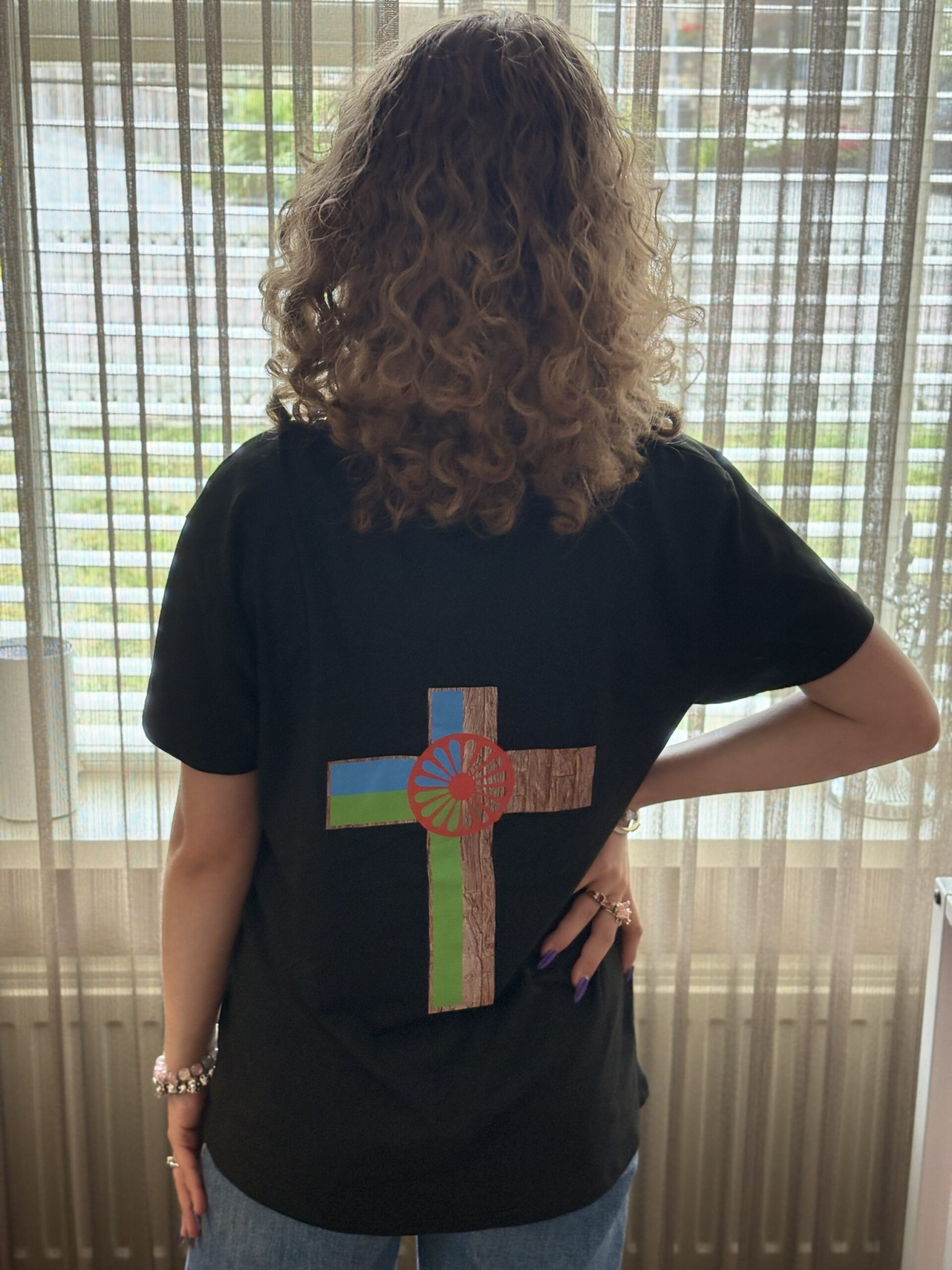 Dames T-Shirt Travelers Cross - Afbeelding 3